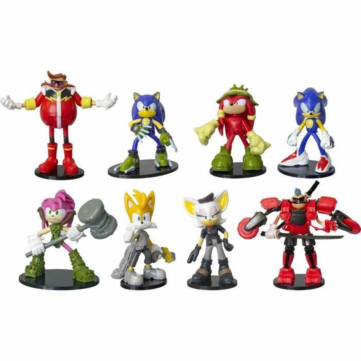Rotaļu Figūras Sonic Prime 8 Daudzums
