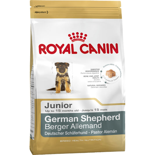 Lopbarība Royal Canin German Shepherd Junior Bērns/Juniors Dārzeņu Putni 12 kg