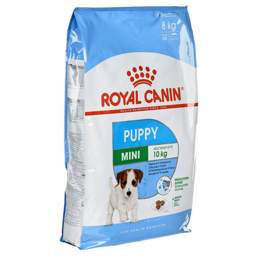 Fodder Royal Canin Mini Puppy Kid/Junior Chicken Rice Birds 8 kg
