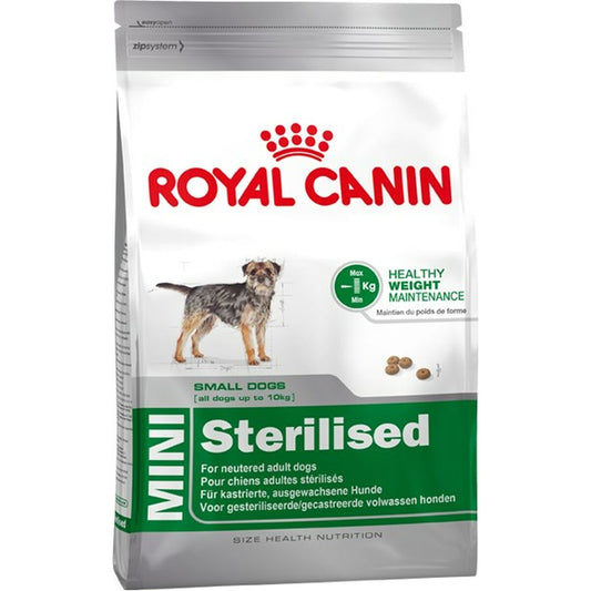 Suņu barība Royal Canin  MINI Sterilised Pieaugušais 8 kg