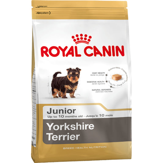 Фураж Royal Canin Yorkshire Terrier Junior 7,5 kg Щенок / Юниор птицы