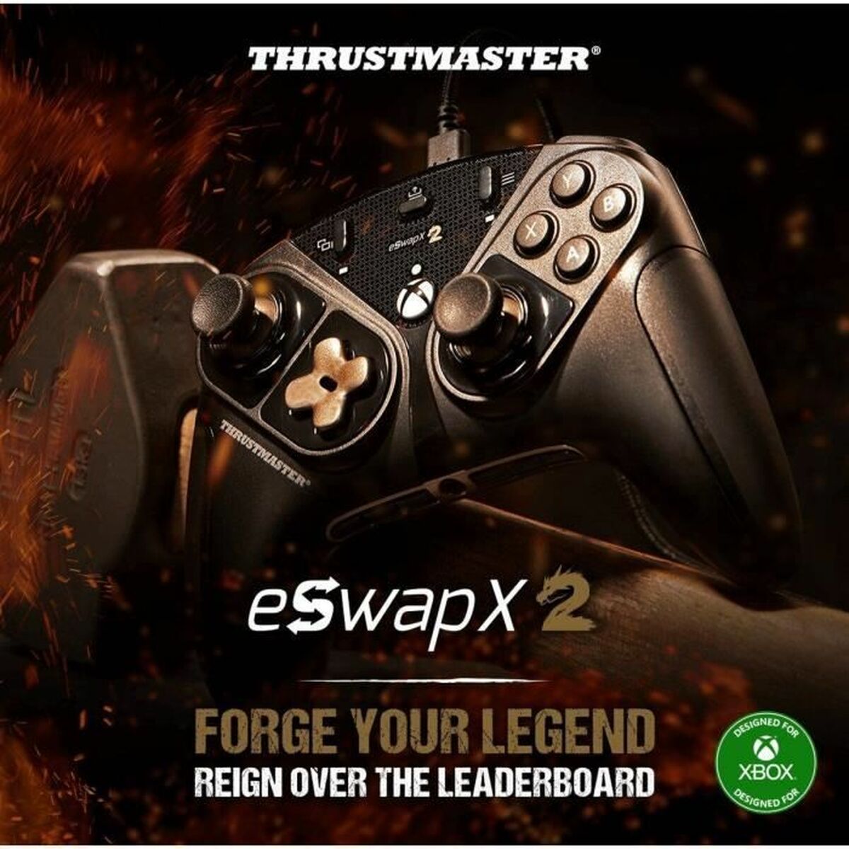 Xbox One Vadāmierīce Thrustmaster Melns