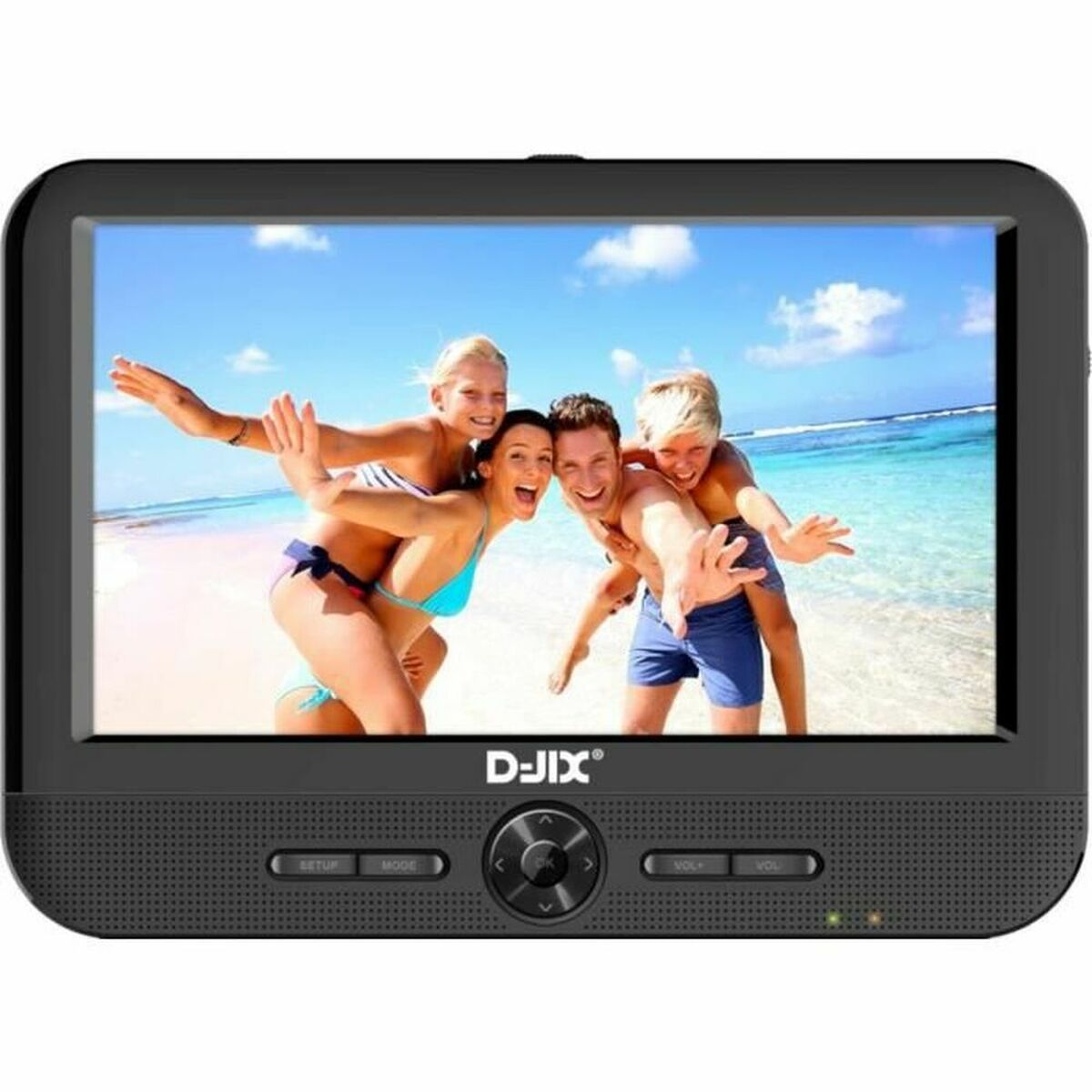 DVD Player D-JIX PVS706-50SM noir 7" 800 x 480 px