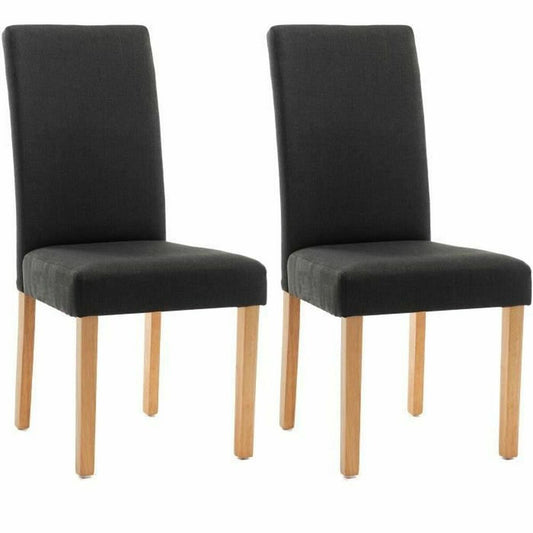 Обеденный стул Elyna Темно-серый 47 x 60 x 100 cm (2 штук)