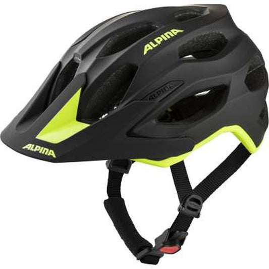 Adult's Cycling Helmet Alpina CARAPAX 2.0 Black 52-57 cm