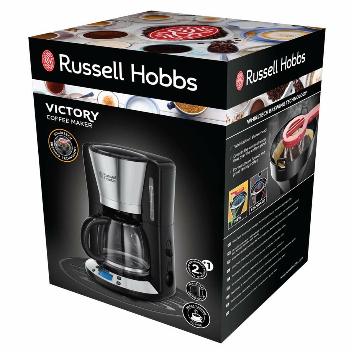Kafijas Automāts Russell Hobbs 248241000 1,25 L Pelēks 1100 W 1,25 L