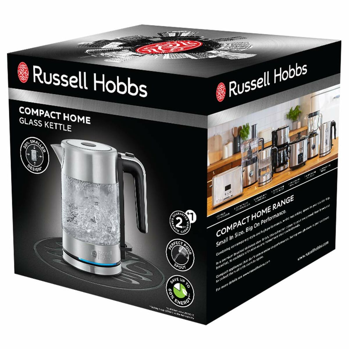 Чайник Russell Hobbs 24191-70 800 ml Нержавеющая сталь 2200 W 800 ml