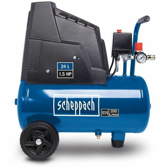 Air Compressor Scheppach HC30OX Horizontal 1100 W 8 bar 24 L