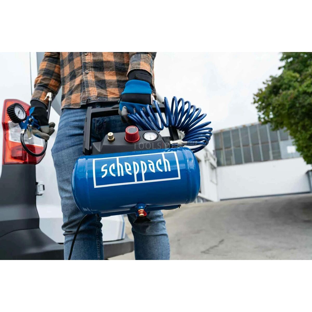 Air Compressor Scheppach HC06 Horizontal 1200 W 6 L
