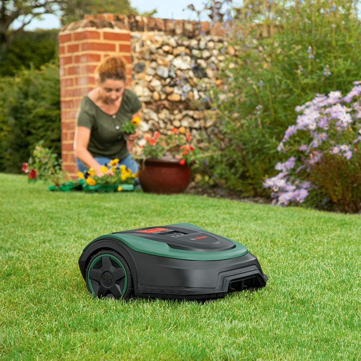 Lawn mowing robot BOSCH Indo S+ 500 30-50 mm 500 m 19 cm