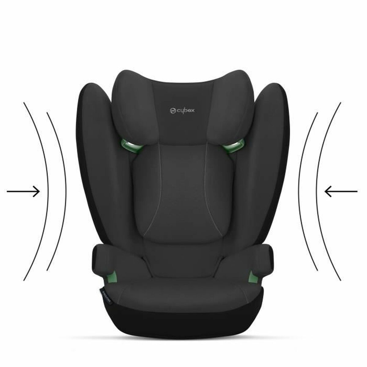 Auto Krēsls Cybex SOLUTION B I-FIX II (15-25 kg) III (22 - 36 kg) Melns Bērnu autosēdeklītis