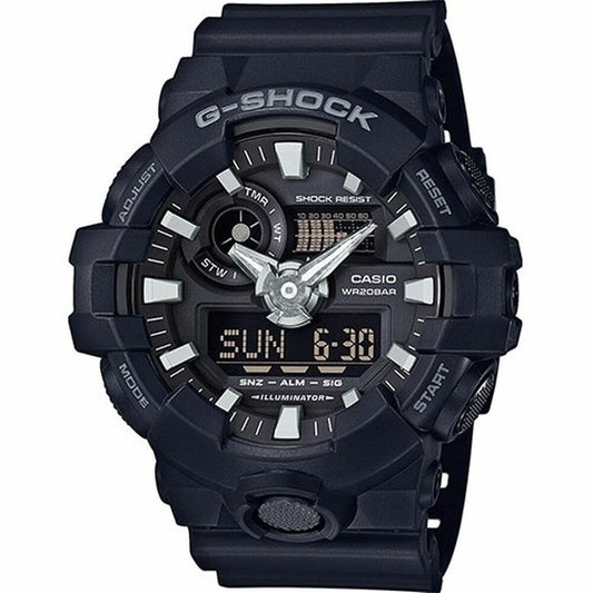 Vīriešu Pulkstenis Casio G-Shock GA-700-1BER Melns (Ø 49 mm) (Ø 53 mm)