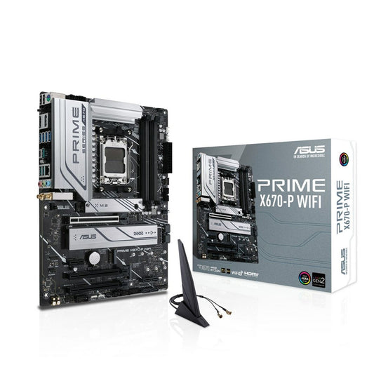 Материнская плата Asus PRIME X670-P WIFI Intel Wi-Fi 6 AMD AMD X670 AMD AM5