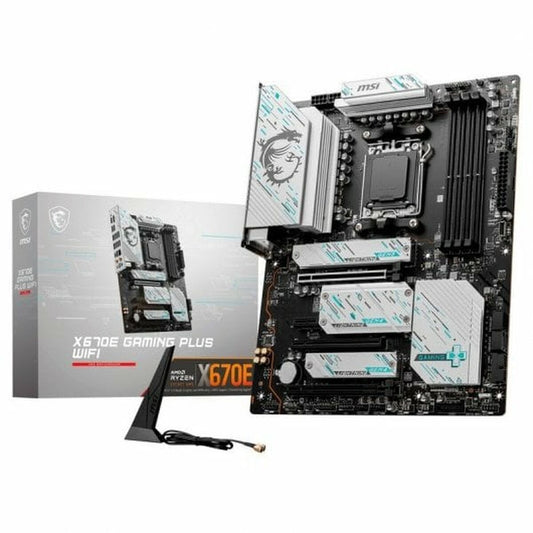 Mātesplate MSI X670E GAMING PLUS WIFI AMD AM5 AMD AMD X670