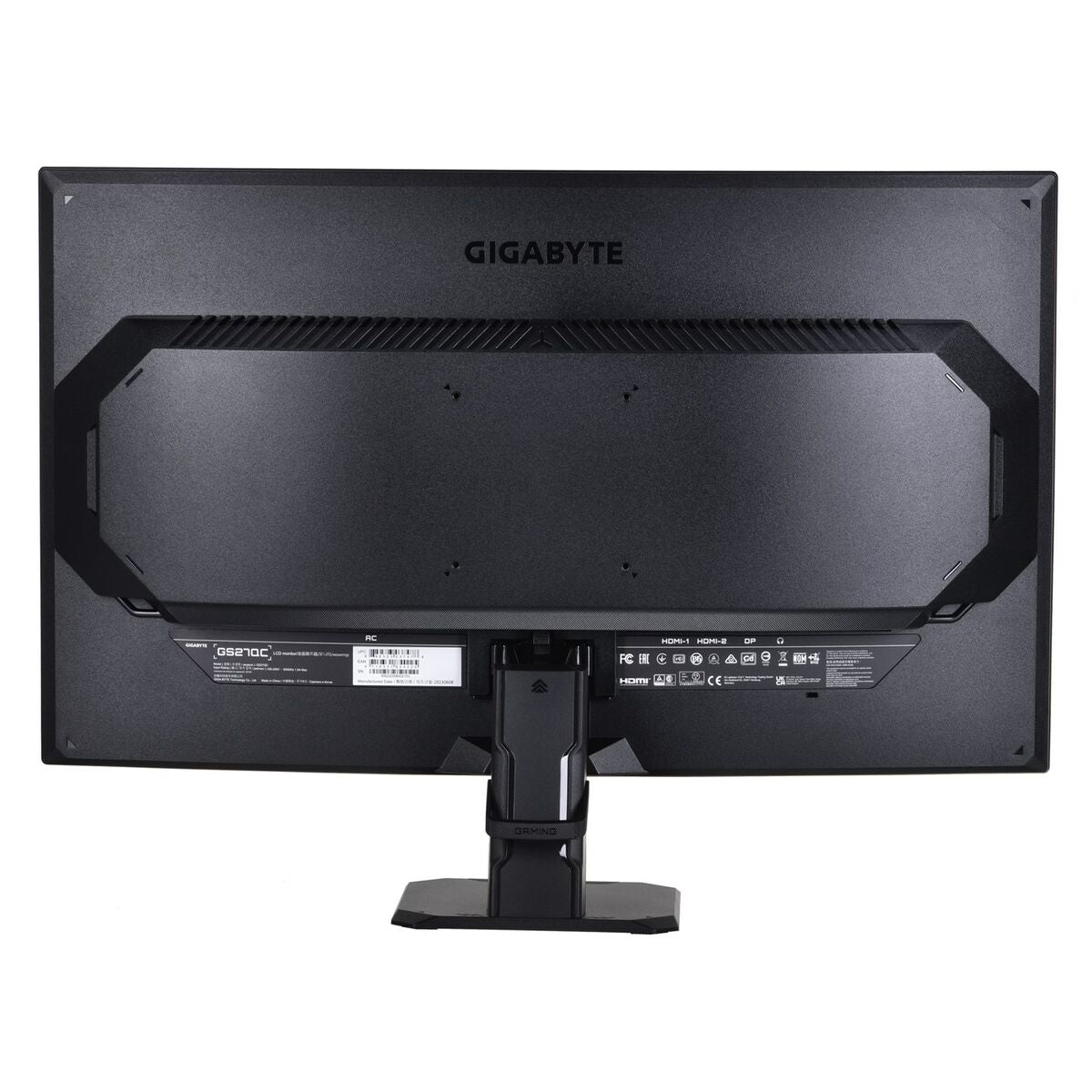 Monitors Gigabyte GS27QC 27" 165 Hz LED Līkne