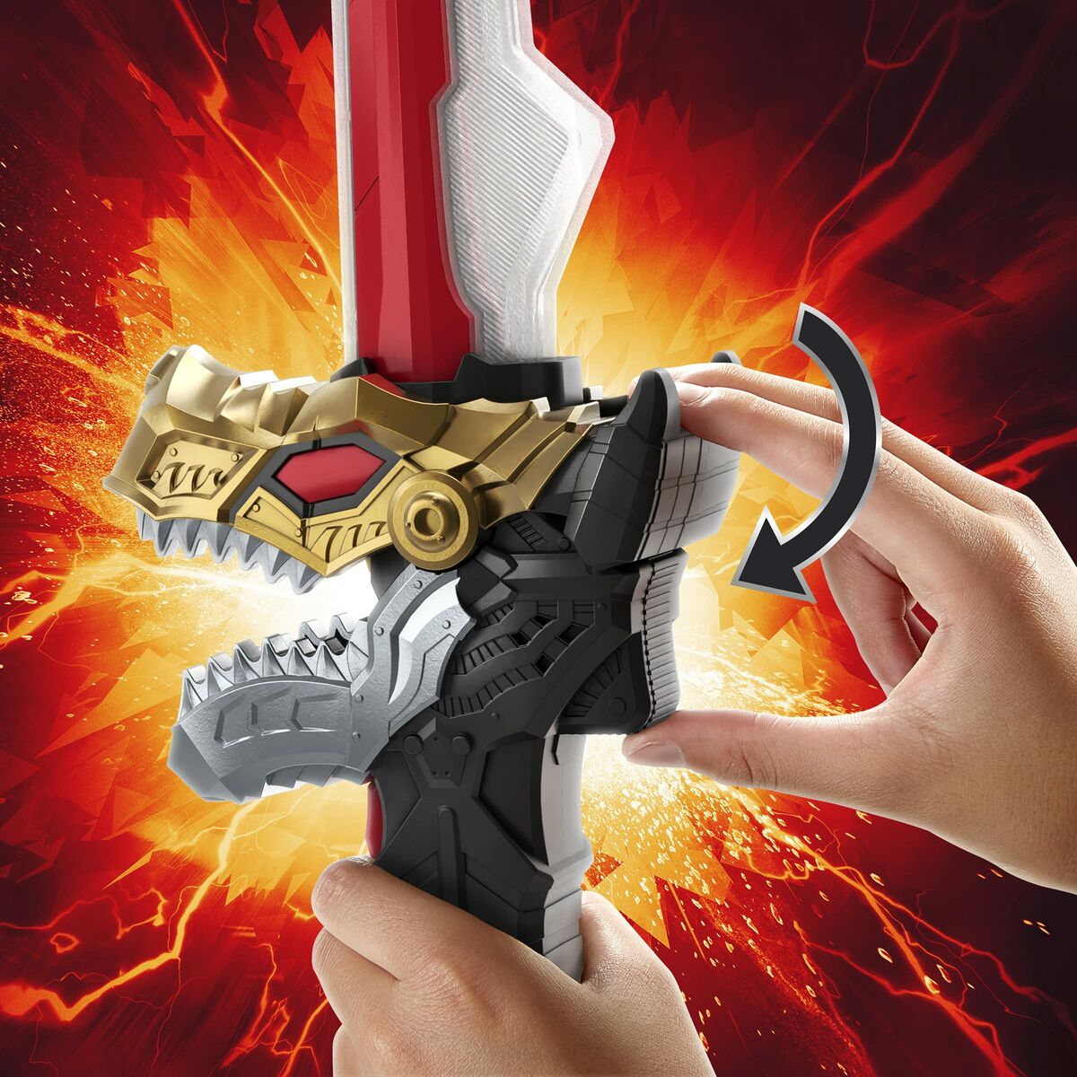 Rotaļu zobens Power Rangers DinoFury Chromafury