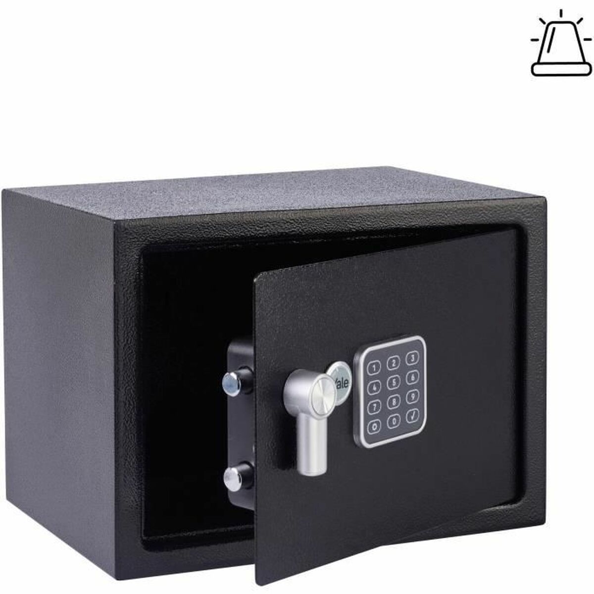 Safe Box with Electronic Lock Yale Black 16,3 L 25 x 35 x 25 cm Stainless steel