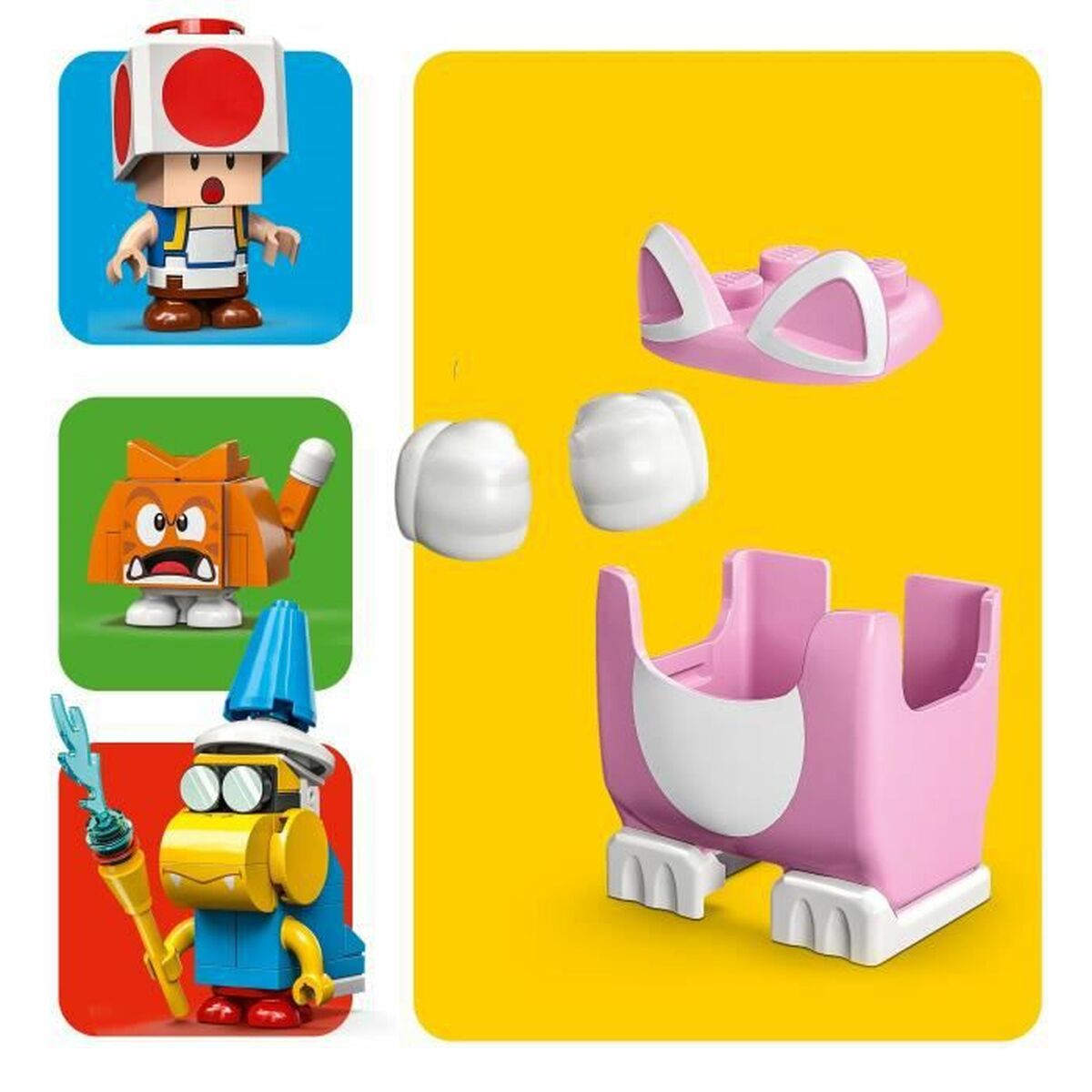 Строительный набор Lego 71407 Super Mario The Frozen Tower and Peach Cat Costume