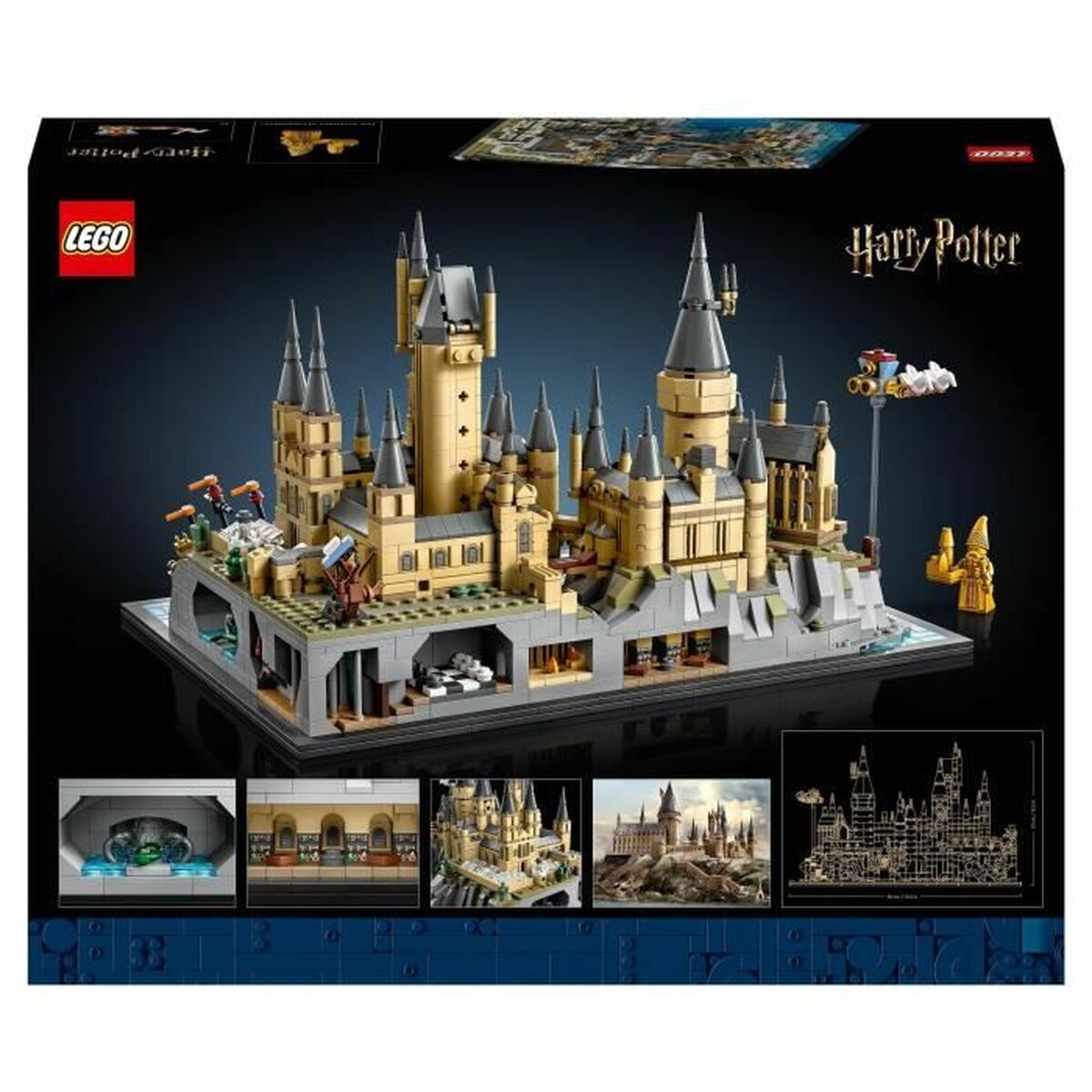 Lego Harry Potter 76419 Hogwarts Castle and Grounds 2660 Daudzums