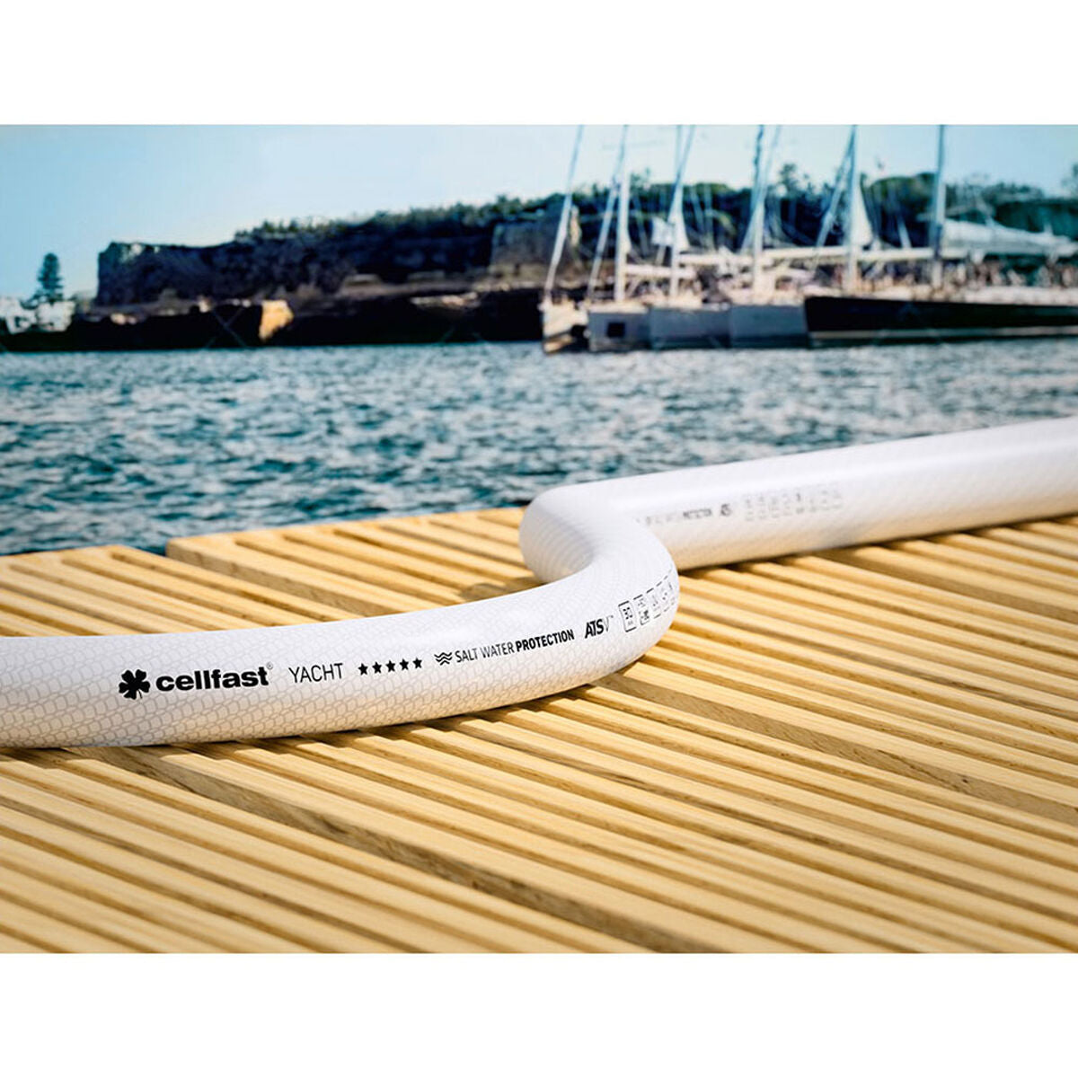 Dārza Šļūtene komplekts ar piederumiem Cellfast Yacht PVC 20 m Ø 12,5 mm Pagarināms