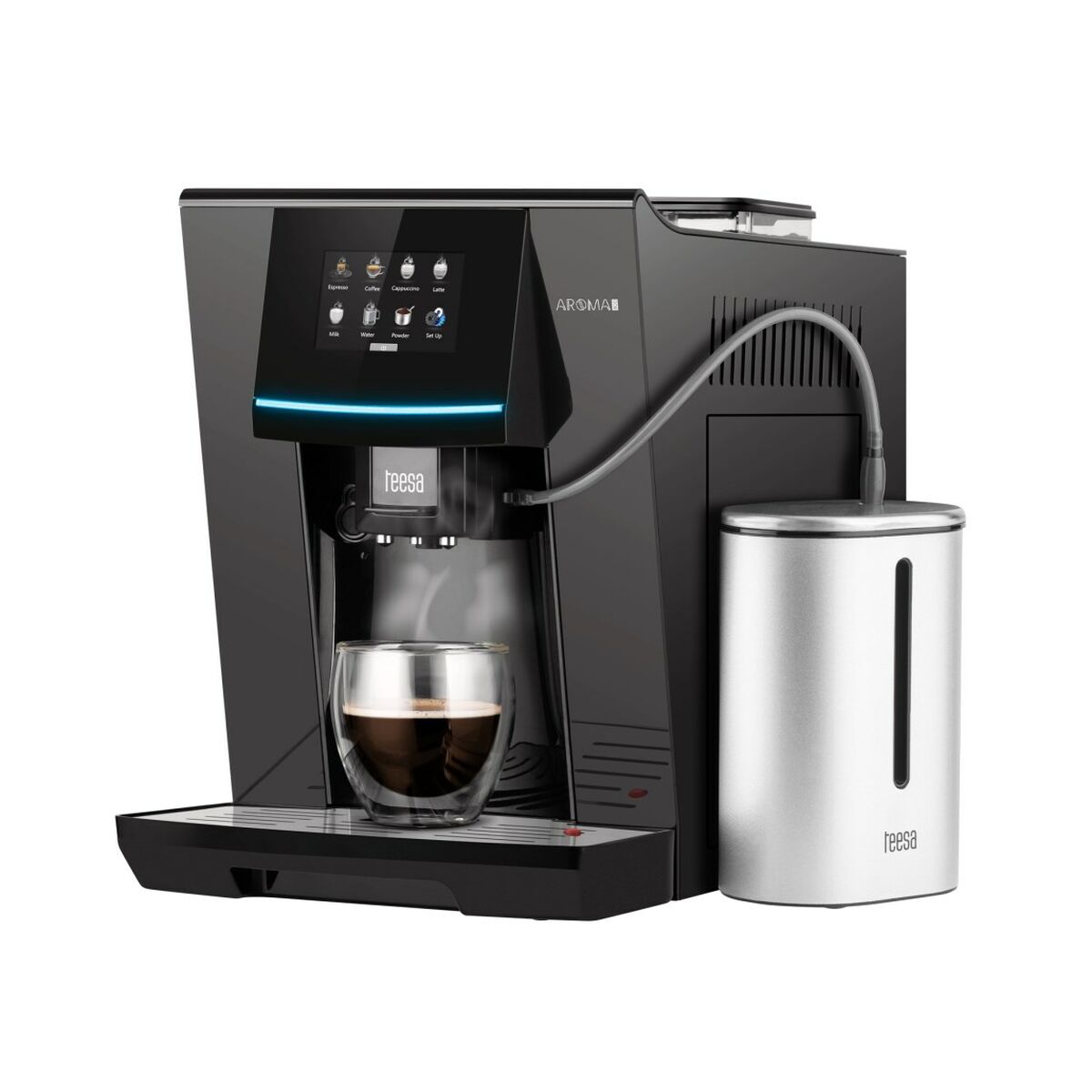Superautomatic Coffee Maker TEESA Aroma 800 Black 1500 W 19 bar 2 L 250 g