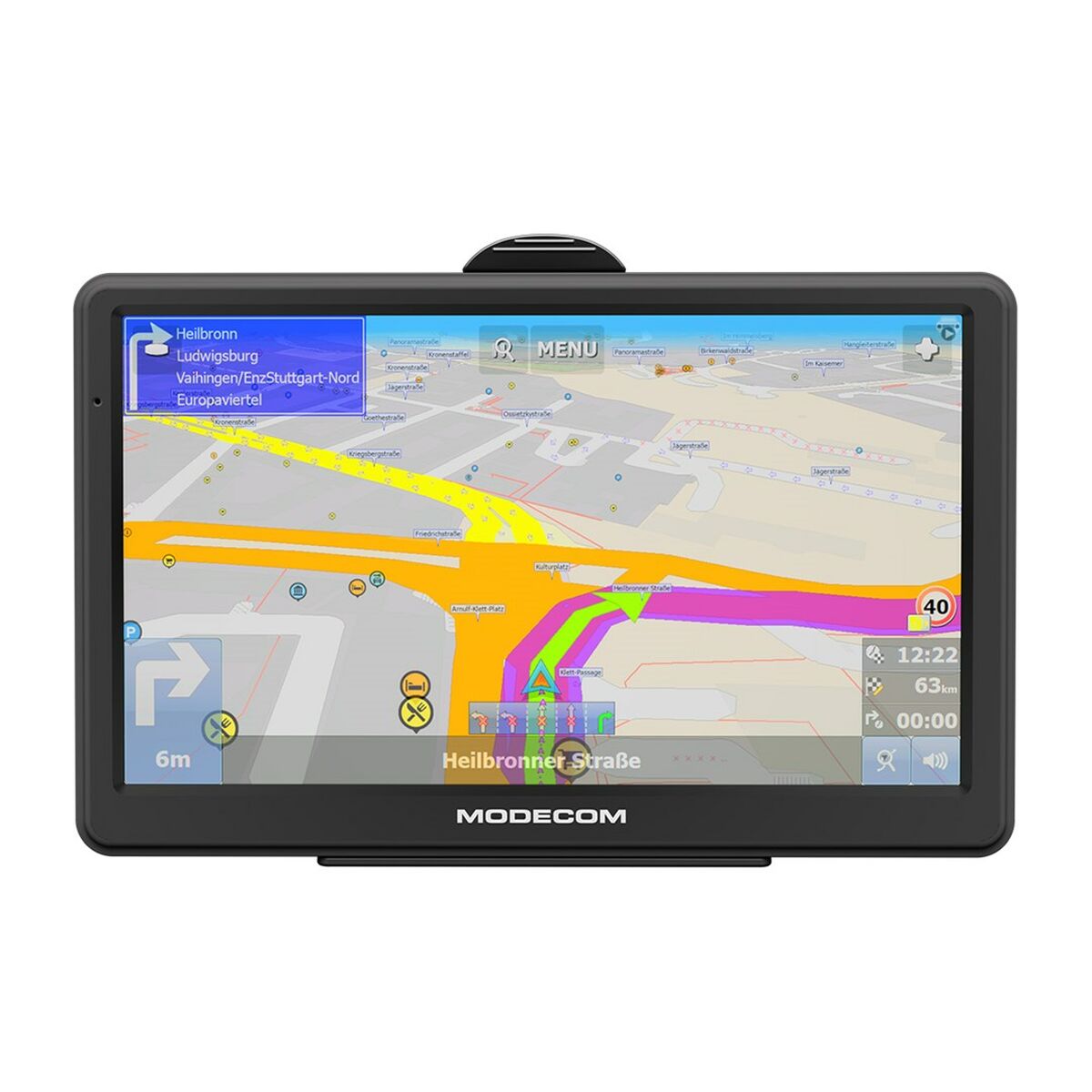 GPS Navigators Modecom FreeWAY CX 7" Auto navigācija