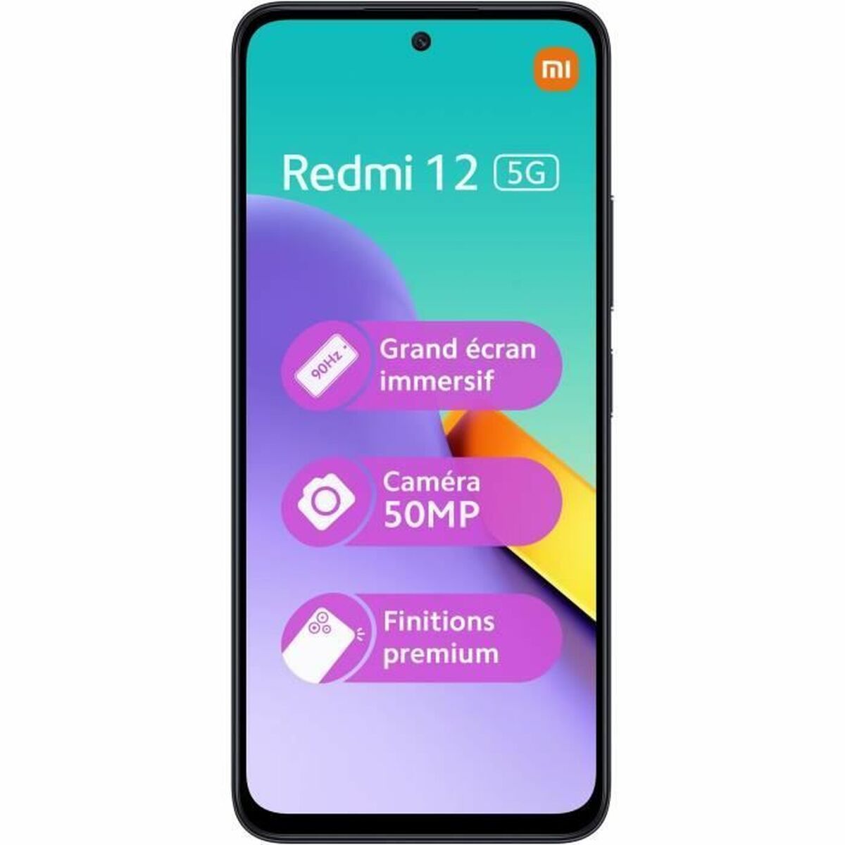 Viedtālrunis Xiaomi REDMI 12 5G 4-128 BK 6,8" 4 GB RAM 128 GB Melns