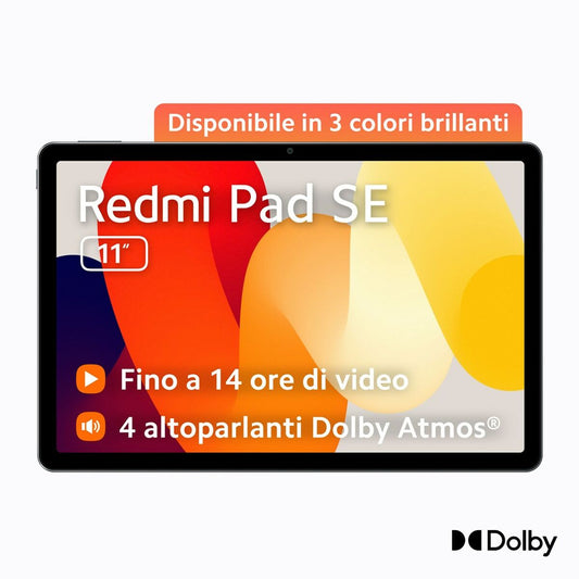 Планшет Xiaomi Redmi Pad SE 11" Qualcomm Snapdragon 680 4 GB RAM 128 Гб Пурпурный