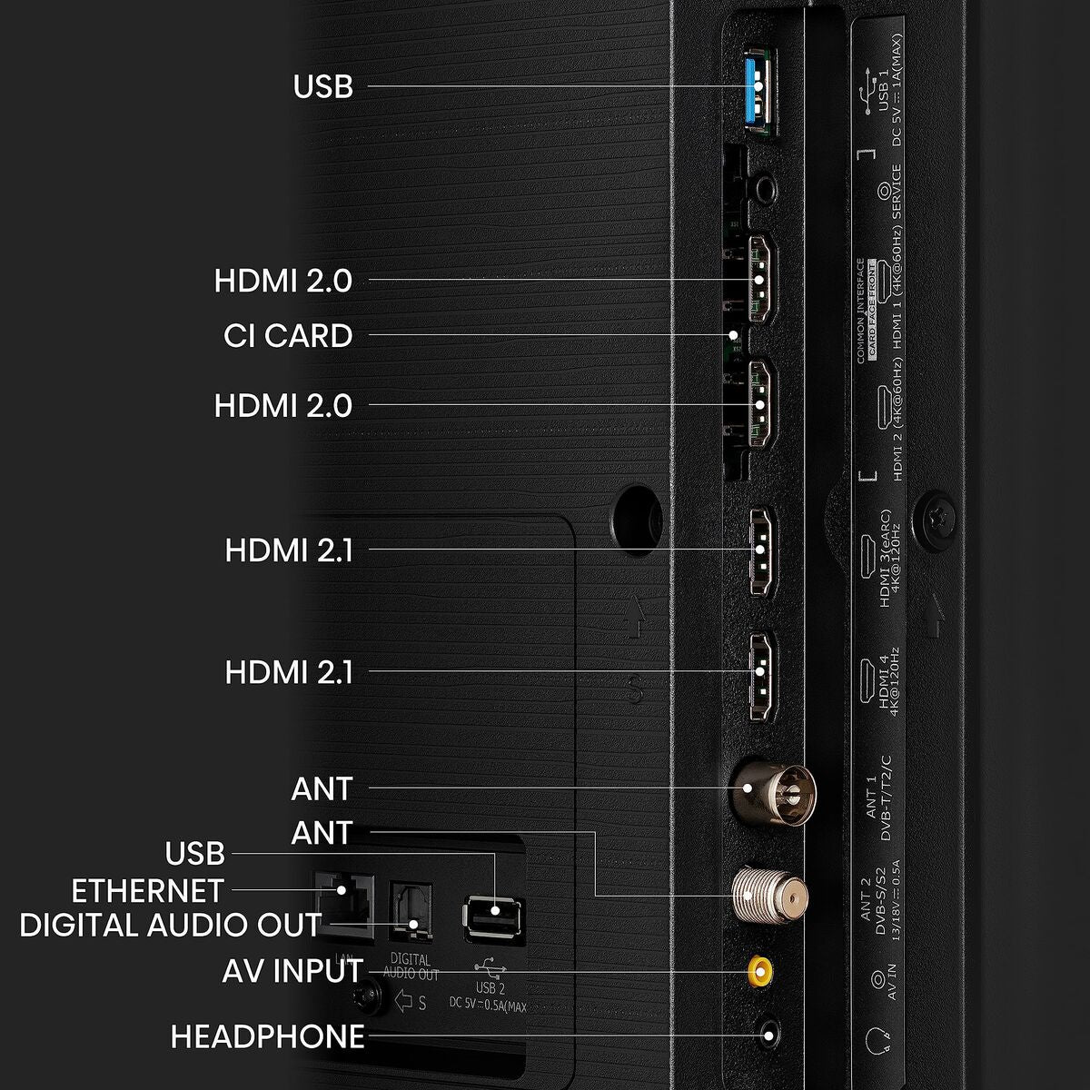 Смарт-ТВ Hisense 85U7KQ 4K Ultra HD 85" ULED AMD FreeSync