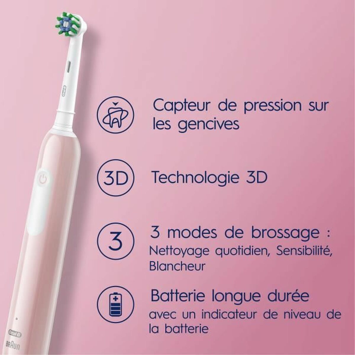 Электрическая зубная щетка Oral-B Pro 1
