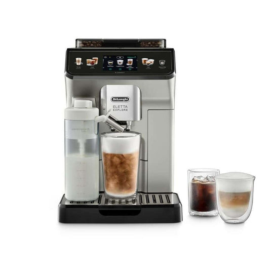 Суперавтоматическая кофеварка DeLonghi ECAM 450.65.S Серебристый да 1450 W 19 bar 1,8 L