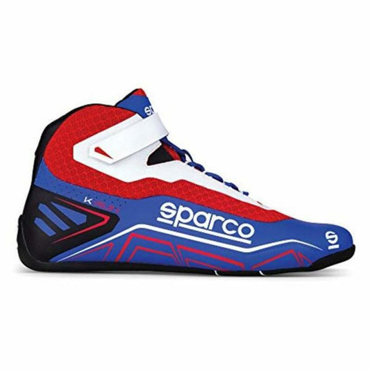 Racing Ankle Boots Sparco K-RUN Blue Red 40