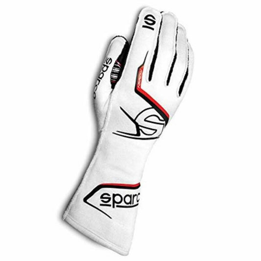 Gloves Sparco ARROW KART White White/Black
