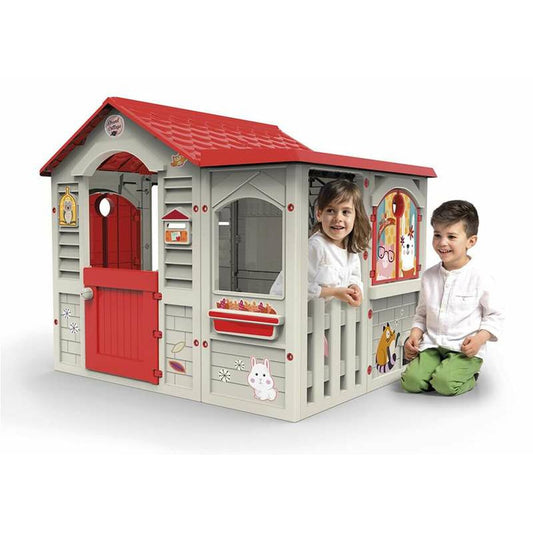 Bērnu rotaļu māja Chicos Grand Cottage XL 122 x 103 x 104 cm Āra