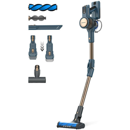 Stick Vacuum Cleaner Taurus 948922000 Blue Black Gold 400 W