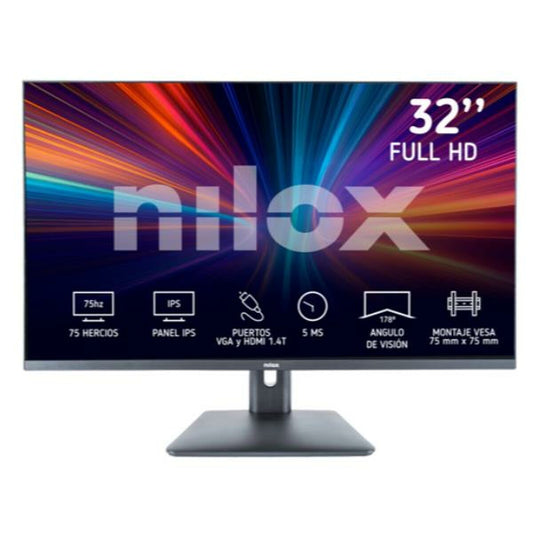 Spēļu Monitors Nilox NXM32FHD11 32" Full HD