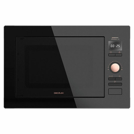 Встраиваемая микроволновая печь Cecotec 25 L 900 W Черный/Розовый Чёрный 20 L