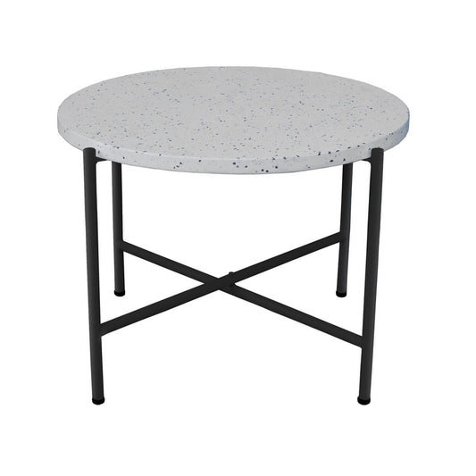 Mazs galdiņš Terrazzo Melns 60 x 60 x 45 cm