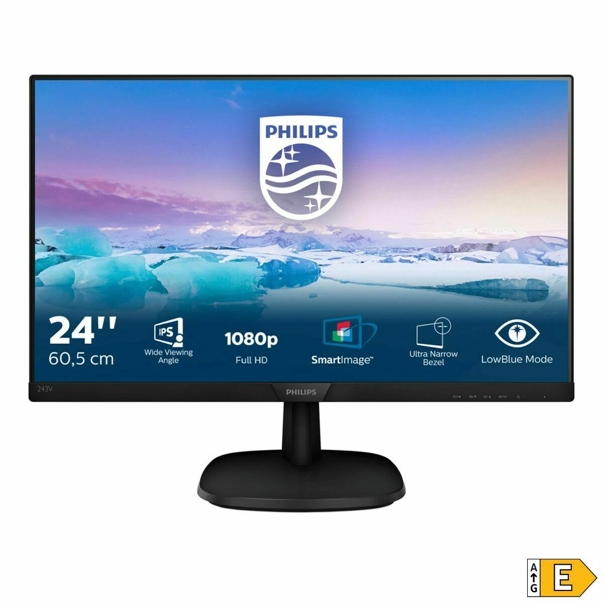 Monitors Philips 243V7QJABF/00 Full HD 75 Hz 23,8"