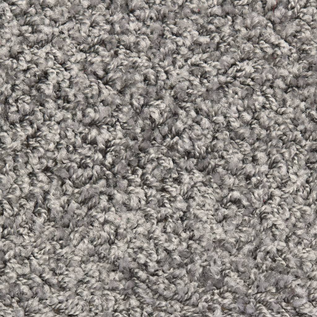 kāpņu paklāji, 15 gab., 56x17x3 cm, pelēki