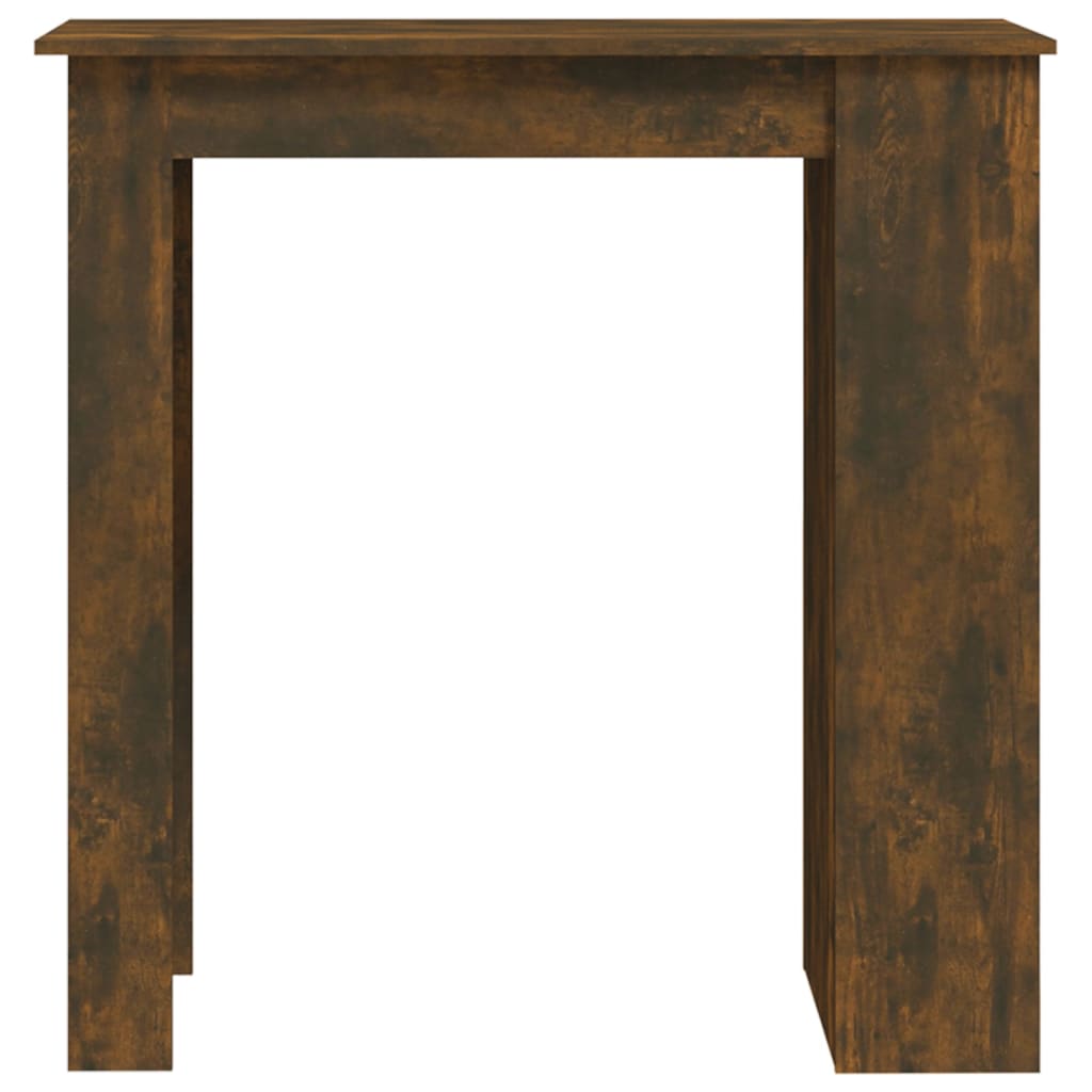 bāra galds ar plauktu, ozolkoka krāsā, 102x50x103,5 cm