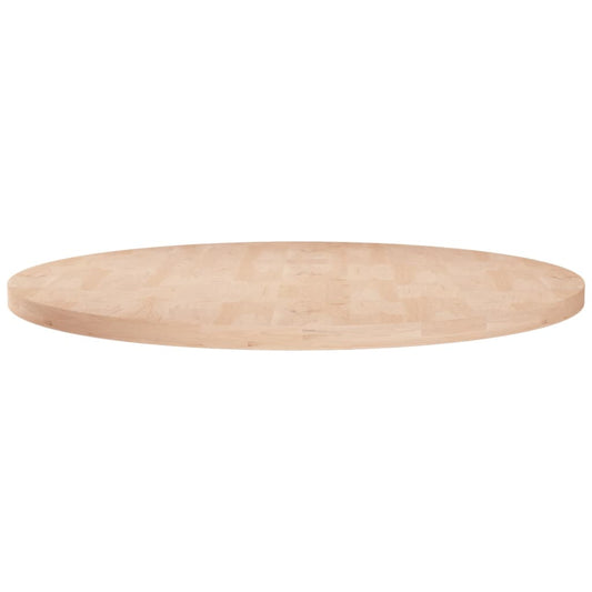vidaXL apaļa galda virsma, Ø60x2,5 cm, neapstrādāts ozola masīvkoks