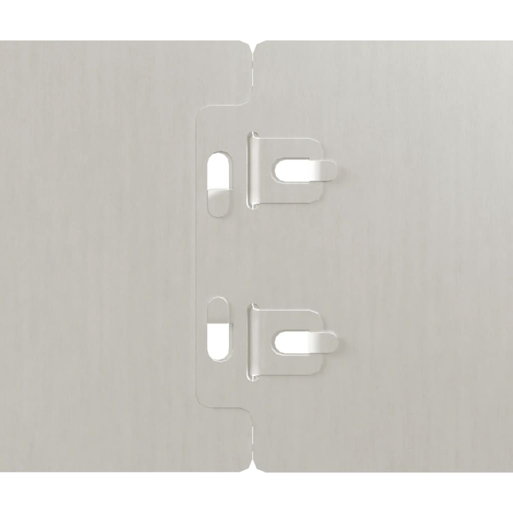 zālāju apmales, 10 gab., 10x103 cm, elastīgs kortena tērauds