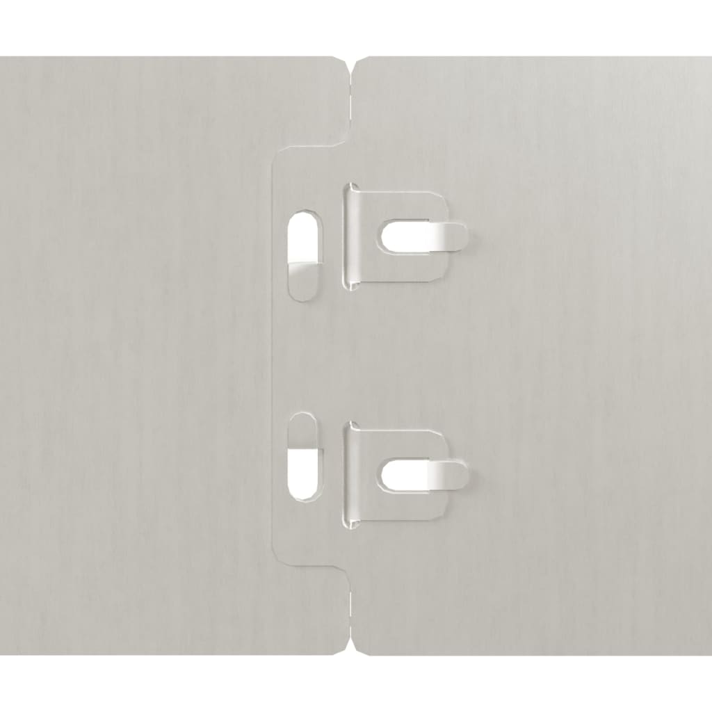 zālāju apmales, 50 gab., 10x103 cm, elastīgs kortena tērauds