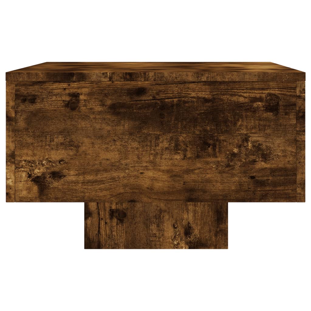 kafijas galdiņš, kvēpināta ozolkoka, 100x49,5x31 cm