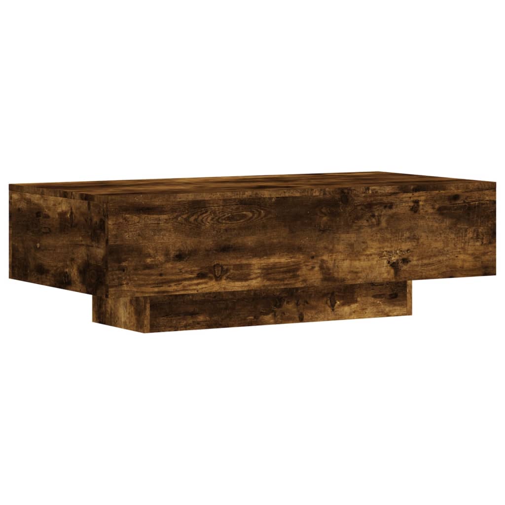 kafijas galdiņš, kvēpināta ozolkoka, 100x49,5x31 cm