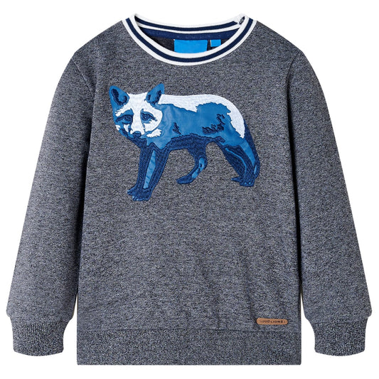 Bērnu džemperis, nevienmērīgi zils, 116