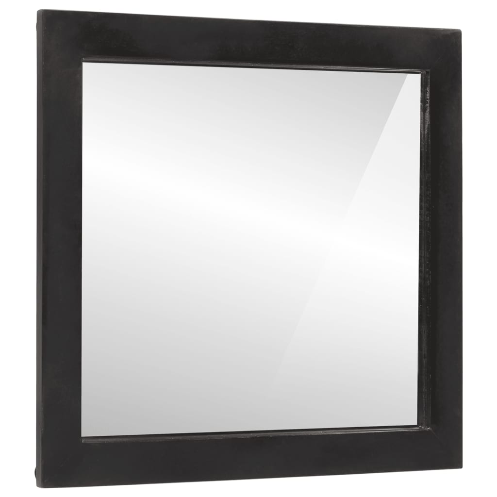vannasistabas spogulis, 55x1x60 cm, mango masīvkoks un stikls