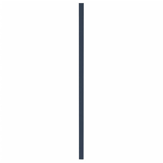 vidaXL žoga stabi, 10 gab., pelēki, 170 cm, cinkots tērauds
