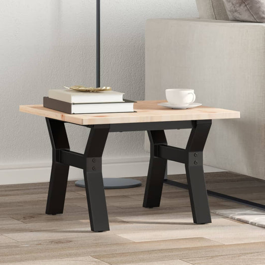kafijas galdiņa kājas, 40x40x33 cm, Y-forma, čuguns